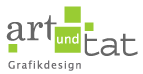Logo art und tat Grafikdesign